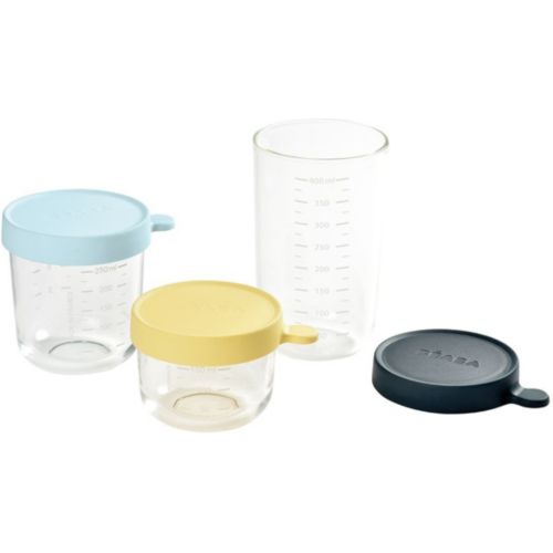 Pot De Conservation Beaba 3 Verres 150ml 250ml 400ml Boulanger