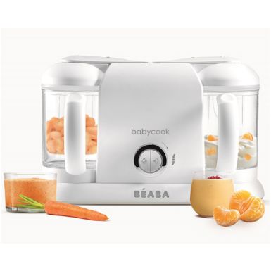 Mixeur Cuiseur Bebe Beaba Babycook Duo White Silver Boulanger