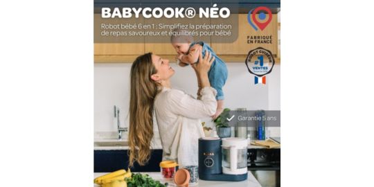 Mixeur Cuiseur BEABA Babycook Neo 912772 Night Blue