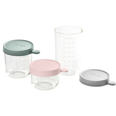 Pot De Conservation Beaba 3 Verres 150ml 250ml 400ml Boulanger