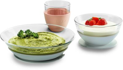 Coffret repas BEABA repas verre eucalyptus