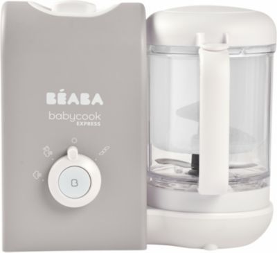 Robot neuf babycook smart beaba repas bébé écran tactile purée gris  anthracite noir charcoal BÉABA - Béaba