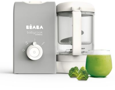 Mixeur Cuiseur Bébé BEABA Babycook Express -Gris Velours