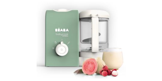 Mixeur Cuiseur Bébé BEABA Babycook Express vert sauvage