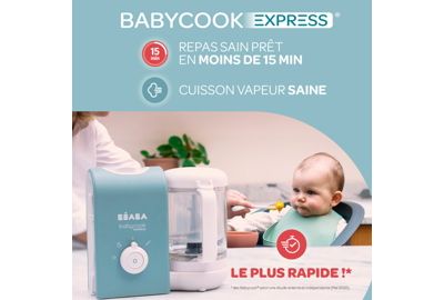 Mixeur Cuiseur Bébé BEABA Babycook Express terre d