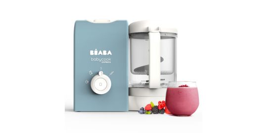 Mixeur Cuiseur Bébé BEABA Babycook Express -Bleu baltique