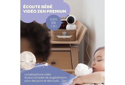 Ecoute bébé vidéo ZEN Premium night-blue