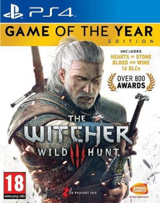 Jeu PS4 BANDAI NAMCO The Witcher 3 Wild Hunt GOTY