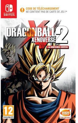 Jeu Switch NAMCO DragonBall Xenoverse2 Code à l'intérieur