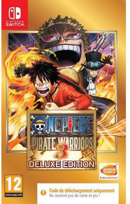 Jeu Switch NAMCO One Piece Pirate W. 3 Code à l'intérieur