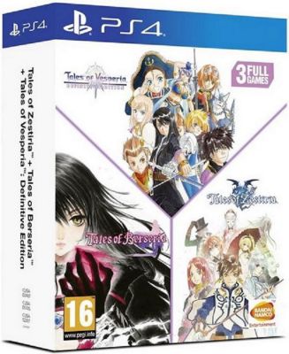 Jeu PS4 BANDAI NAMCO Trilogie Tales of Vesperia et Zestiria e