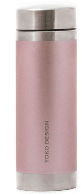 Bouteille isotherme YOKO isotherme libertea 350 ml rose sati