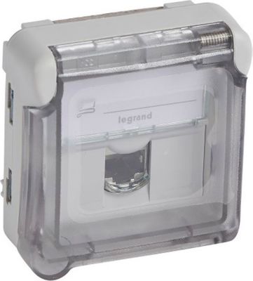 Prise murale LEGRAND Prise murale RJ45 Cat6a Plexo IP55