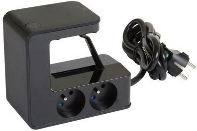 Rallonge LEGRAND clipsable 4 prises+2 USB A