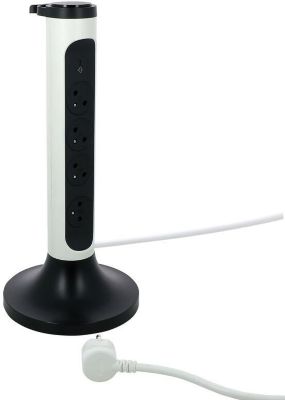 Multiprise LEGRAND FB 4X2P+T CORNER BUREAU TOUR PARAFOUDRE