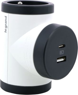 Multiprise LEGRAND MOP FB 3X2P+T PREMIUM PRISES LATERALES R