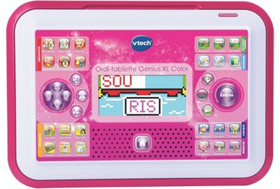 Ordinateur enfant VTECH Ordi-tablette Genius XL Color rose