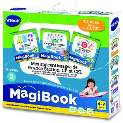 Livre interactif VTECH MagiBook - Grande section, CP & CE1