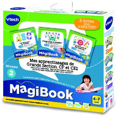 Jeu éducatif VTECH MagiBook - Grande section, CP & CE1
