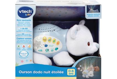 Veilleuse VTECH Ourson Dodo Nuit Etoilée