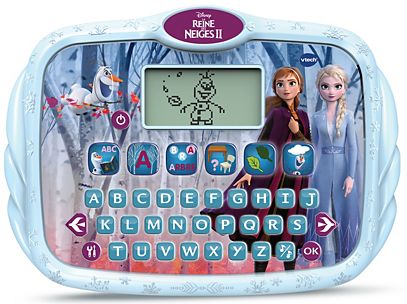 La reine des neiges - ordinateur educatif bilingue (fr-en) enfant