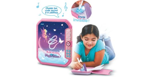 Jeu éducatif VTECH Kidisecrets Journal Intime Magic glow