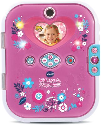 Journal Intime Électronique Vtech Kidisecrets Selfie Music 2.0 Rose