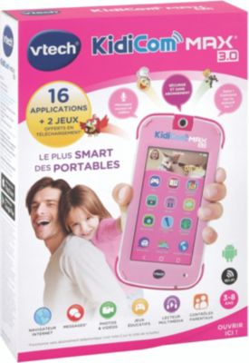 Portable Pour Les Juniors Vtech Baby Kidicom Max 3.0 Rose