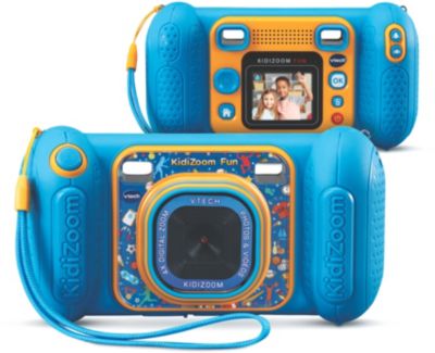 Appareil photo numérique de 2 Mpx avec zoom optique 4x Kidizoom Twist de  VTech - Bleu