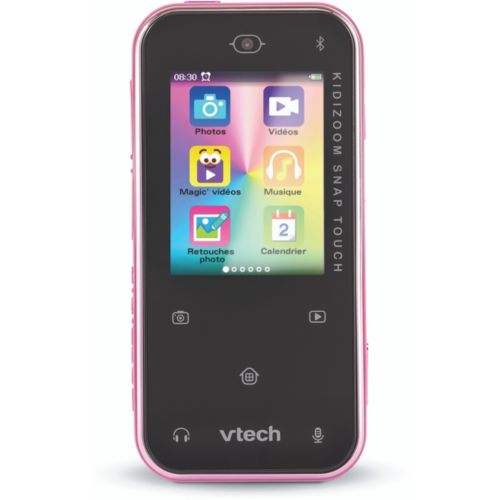 Appareil photo KidiZoom Snap Touch Rose VTech : King Jouet, Appareils photo  et camera VTech - Jeux électroniques