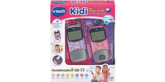 Talkie Walkie VTECH Kidi Talkie Explorer rose
