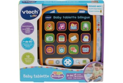 Jeu éducatif VTECH Baby tablette bilingue