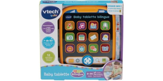 Jeu éducatif VTECH Baby tablette bilingue