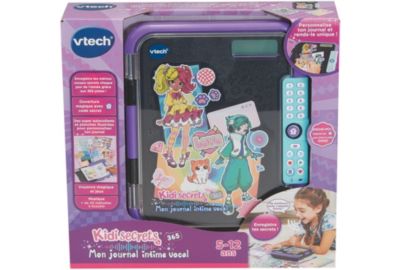 Jeu éducatif VTECH KidiSecrets365-Mon journal intime noir