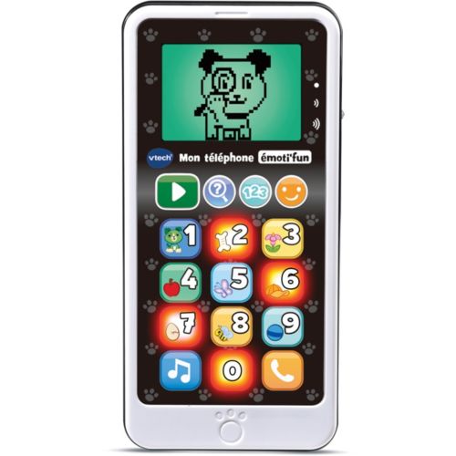 Téléphone portable éducatif pour enfants, jouet d'apprentissage de