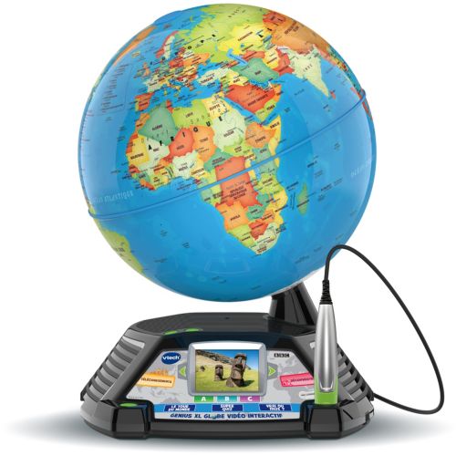 Globe terrestre VTECH Genius XL - Globe vidéo interactif