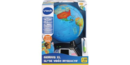 Jeu VTECH Genius XL - Globe vidéo interactif