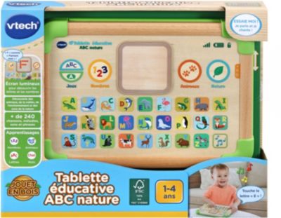 Tablette VTECH Tablette éducative ABC nature