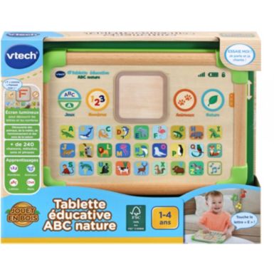 Tablette VTECH Tablette educative ABC nature | Boulanger
