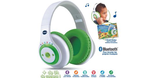 Casque VTECH KidiPods Max -Mon casque interactif 7en1
