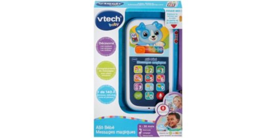 Jeu éducatif VTECH Allô bébé Messages magiques