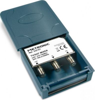 Antenne extérieure METRONIC Coupleur découpleur d'extérieur SAT/Hert