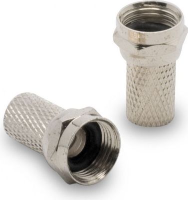 Câble Ethernet METRONIC Fiche TV (lot de 6) SAT F mâle à joint t