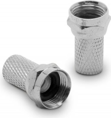 Câble Ethernet METRONIC Fiche TV (lot de 10) SAT F mâle à joint