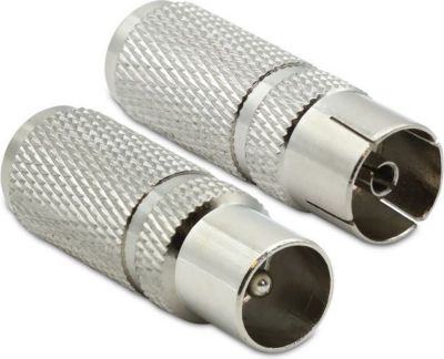 Câble Ethernet METRONIC Fiche TV (lot de 2) à visser 9,52 mm mâl