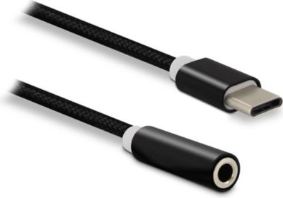 Adaptateur USB C METRONIC Adaptateur USB-C mâle / jack 3,5 mm fem.