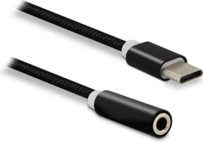 Adaptateur USB C METRONIC Adaptateur USB-C mâle / jack 3,5 mm fem.