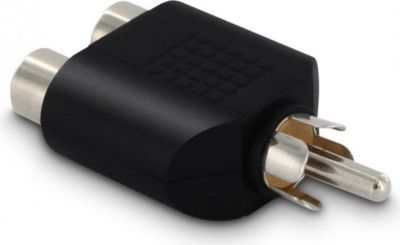 Câble Ethernet METRONIC Adaptateur audio 1 RCA mâle/2 fem.