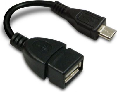 Câble Ethernet METRONIC Câble micro USB OTG micro B /A fem. - no