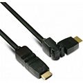 Câble Ethernet METRONIC Câble HDMI High Speed mâle/mâle rotatif